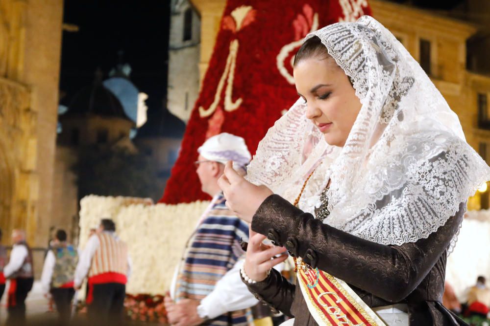 Desfile de Sandra Gómez en la Ofrenda