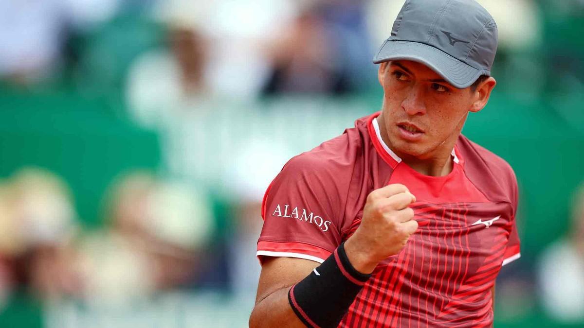 Sebastián Báez derrotó a Stan Wawrinka en su debut en Montecarlo