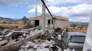 Campaña para ayudar al payés de Son Sardina que lo perdió todo por el temporal