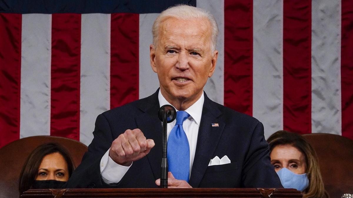 Biden anuncia una ruptura total con la política de Trump en su discurso por los 100 días de gobierno