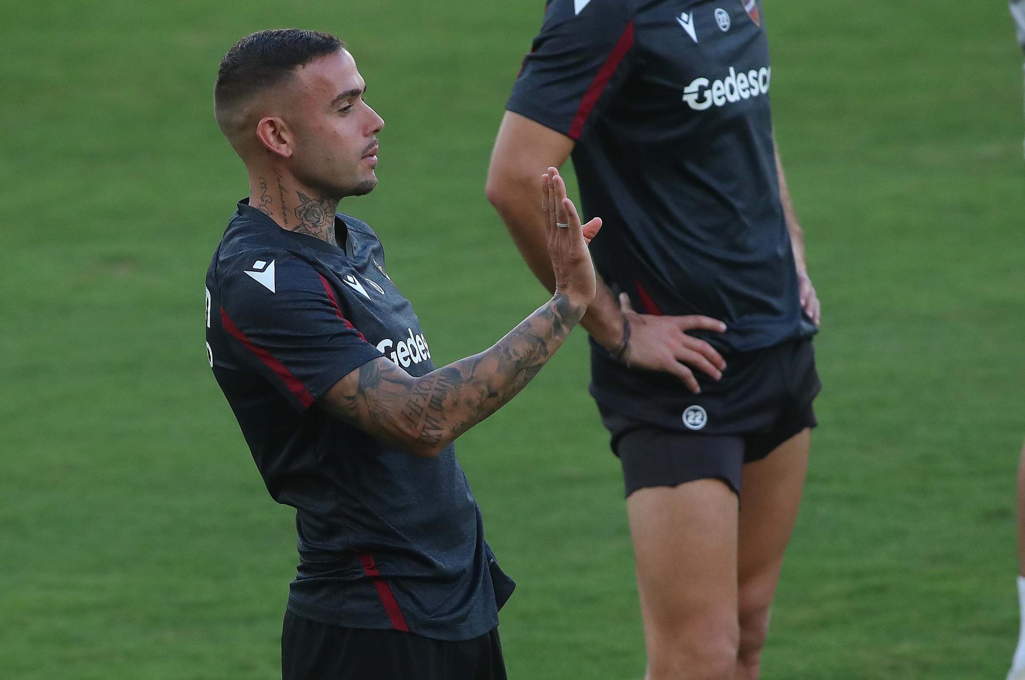 Así ha sido el entrenamiento de hoy del Levante UD