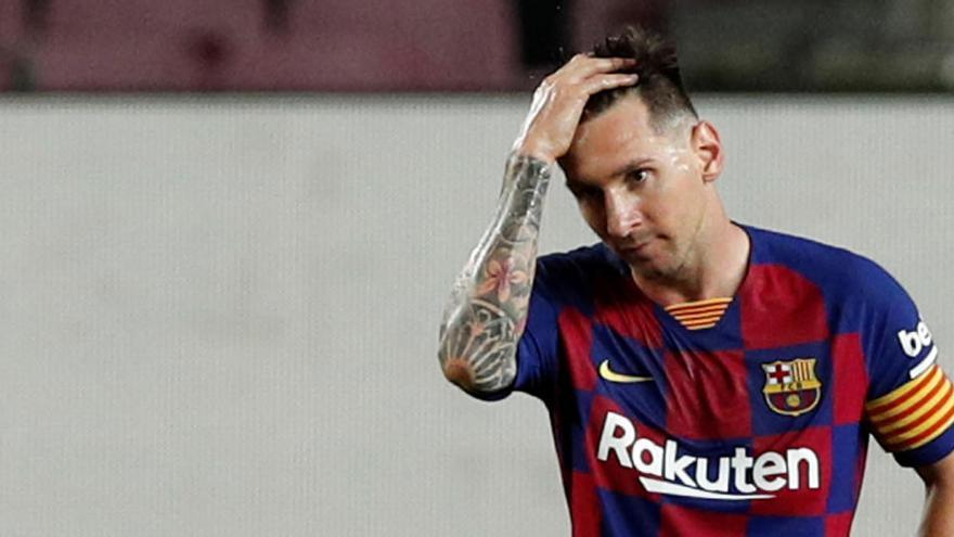 Leo Messi, durant un partit