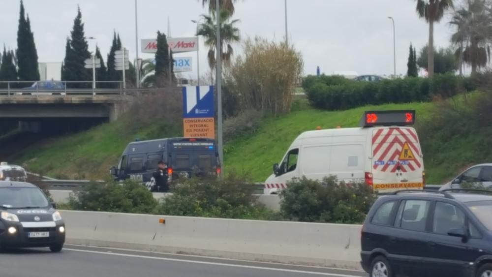 Caos en la Vía de Cintura