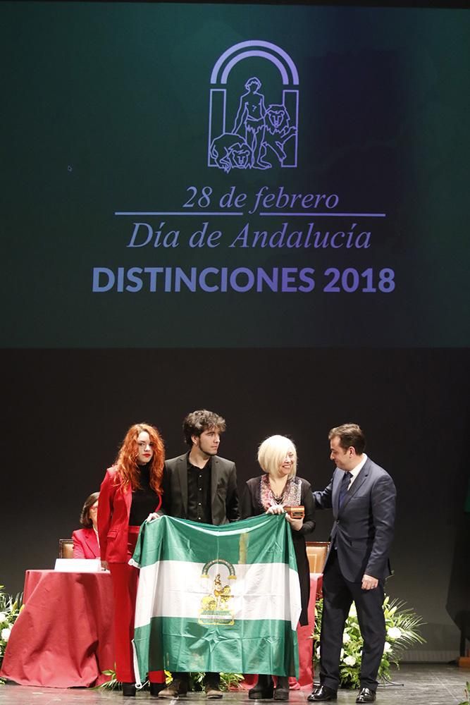 Distinciones del día de Andalucía en Córdoba.