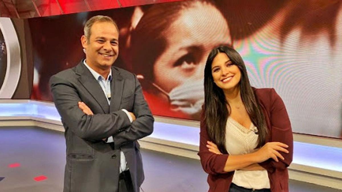 Miguel Ángel Daswani y Wendy Fuentes, presentadores del programa ‘Fuera de Plano’. | | LP/DLP
