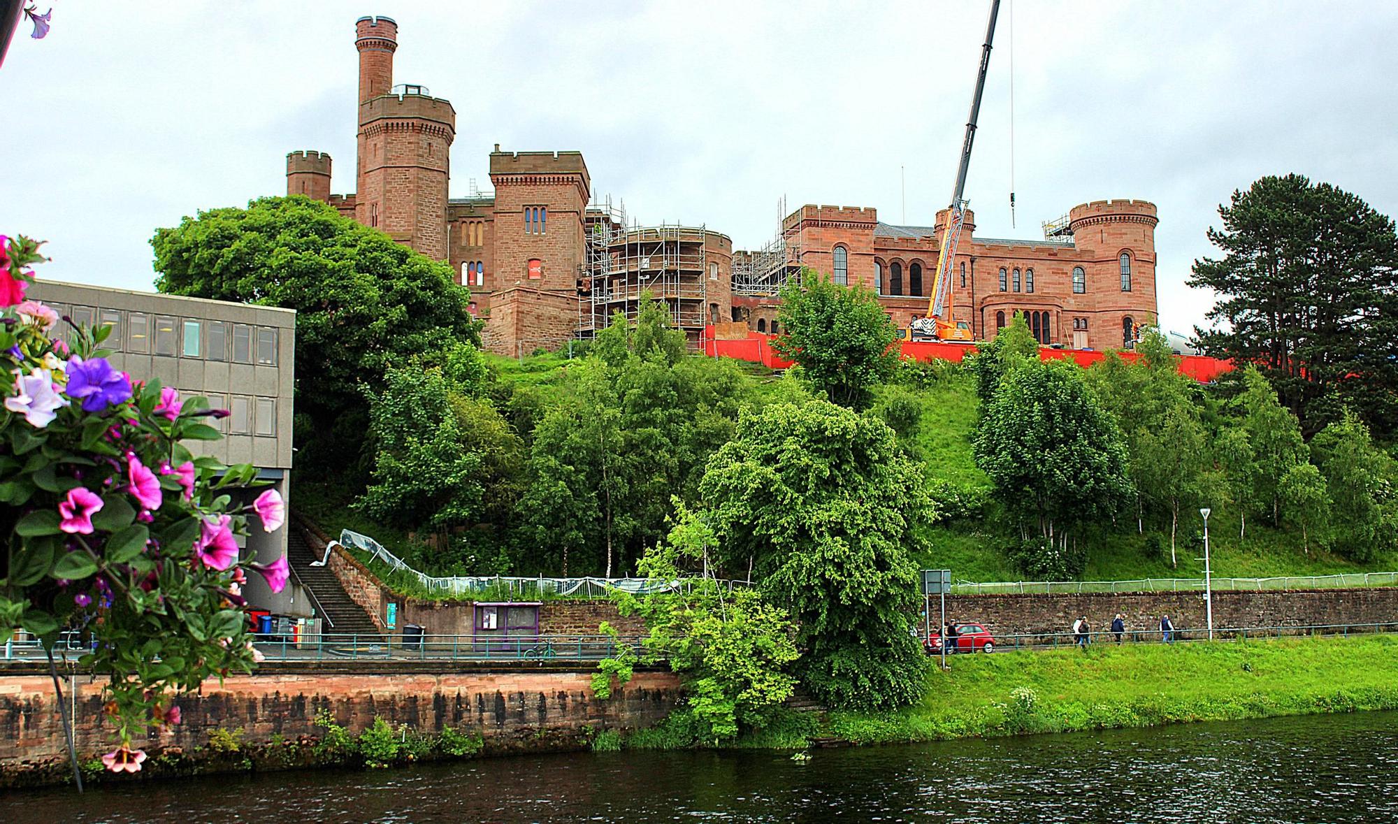 El castillo de Inverness, capital de las Tierras Altas