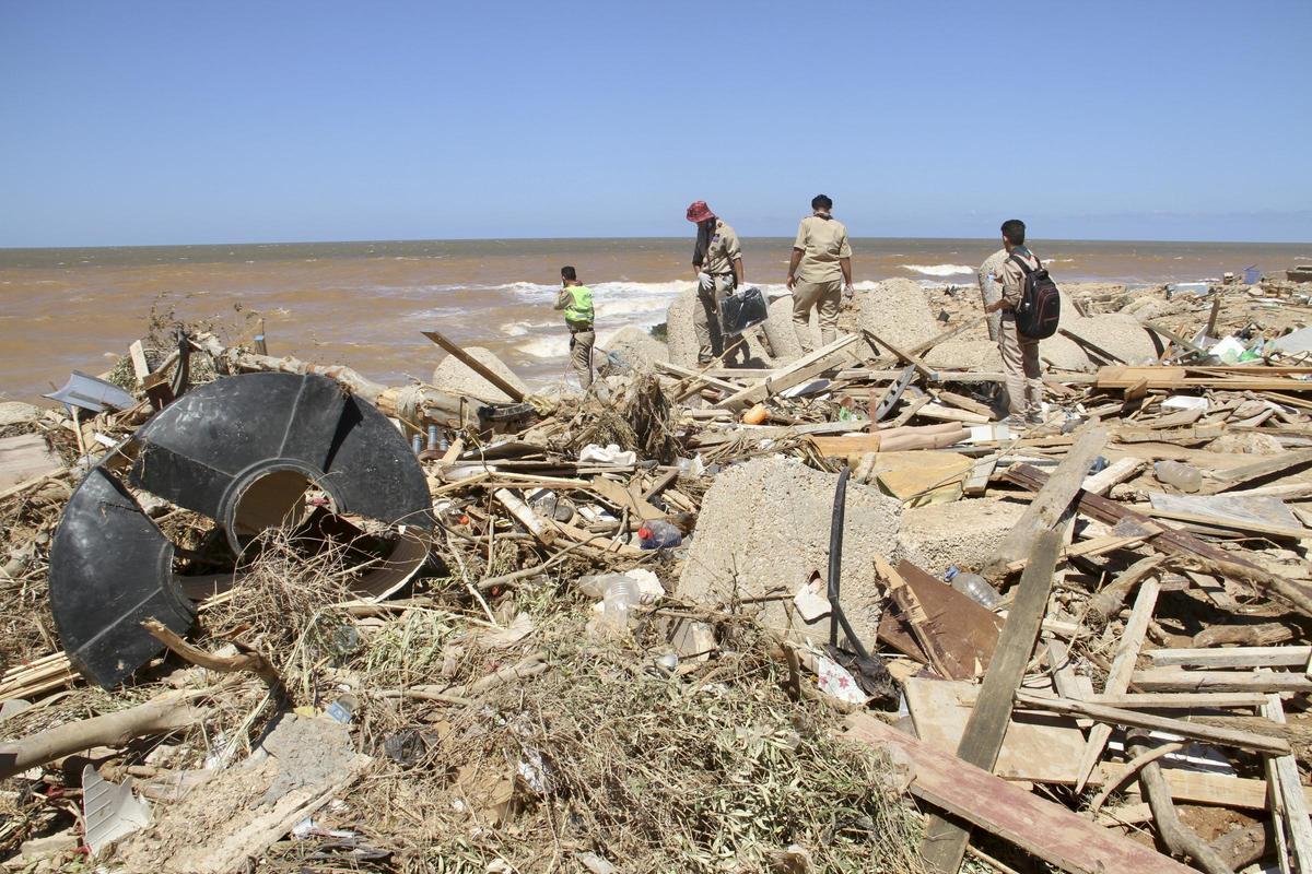 Libia, en ruinas tras las devastadoras inundaciones