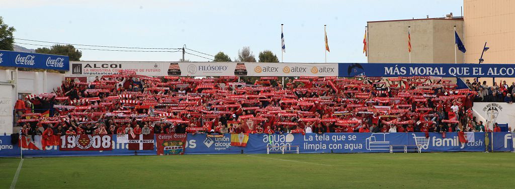 Alcoyano - Real Murcia, en imágenes