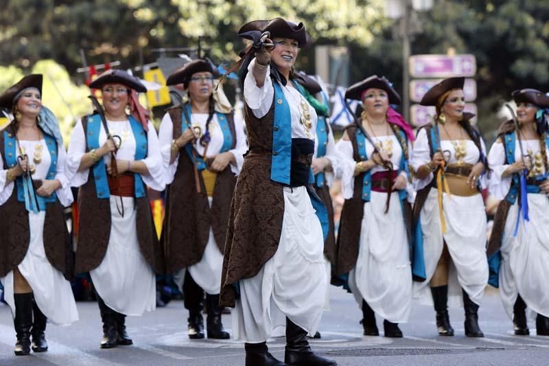 Actos del 9 d'Octubre: Desfile de Moros y Cristianos