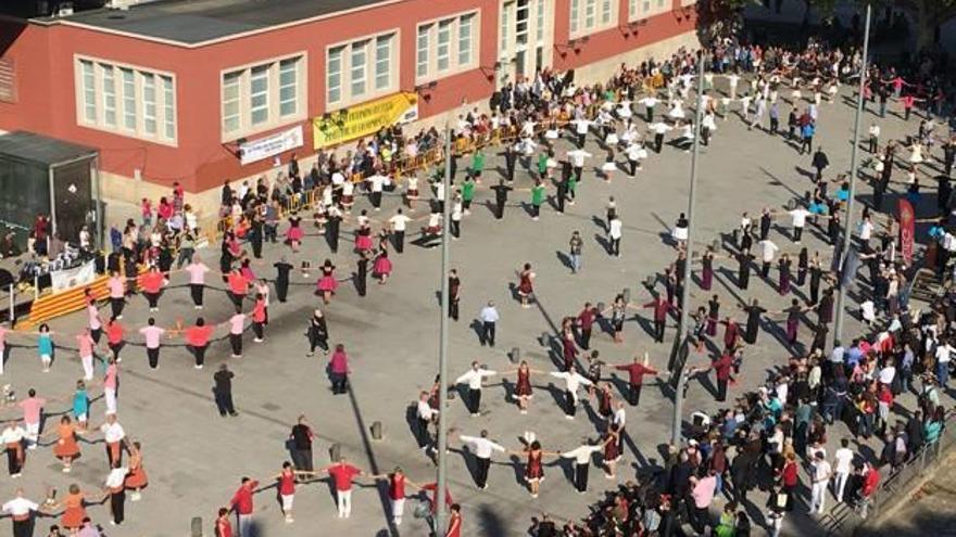 El concurs de sardanes organitzat per Aires Gironins del GEiEG.