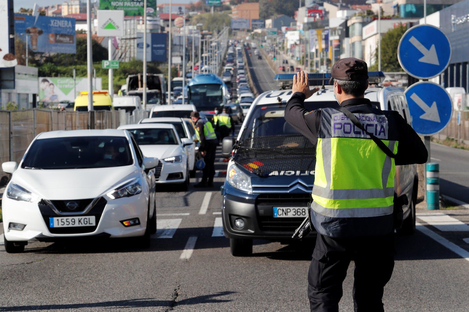 Cierre perimetral de Vigo: un puente de Todos los Santos Confinados