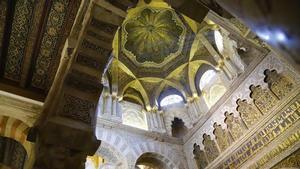 Empieza la restauración de la macsura de la Mezquita-Catedral de Córdoba