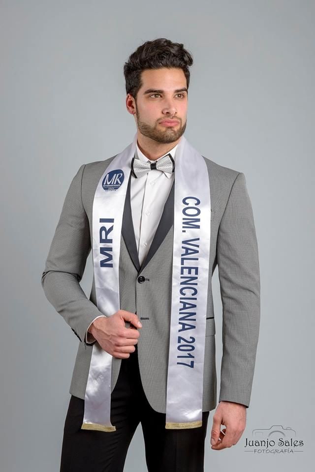 Carlos Contreras, representante de la C.Valenciana en el certamen de Mr España