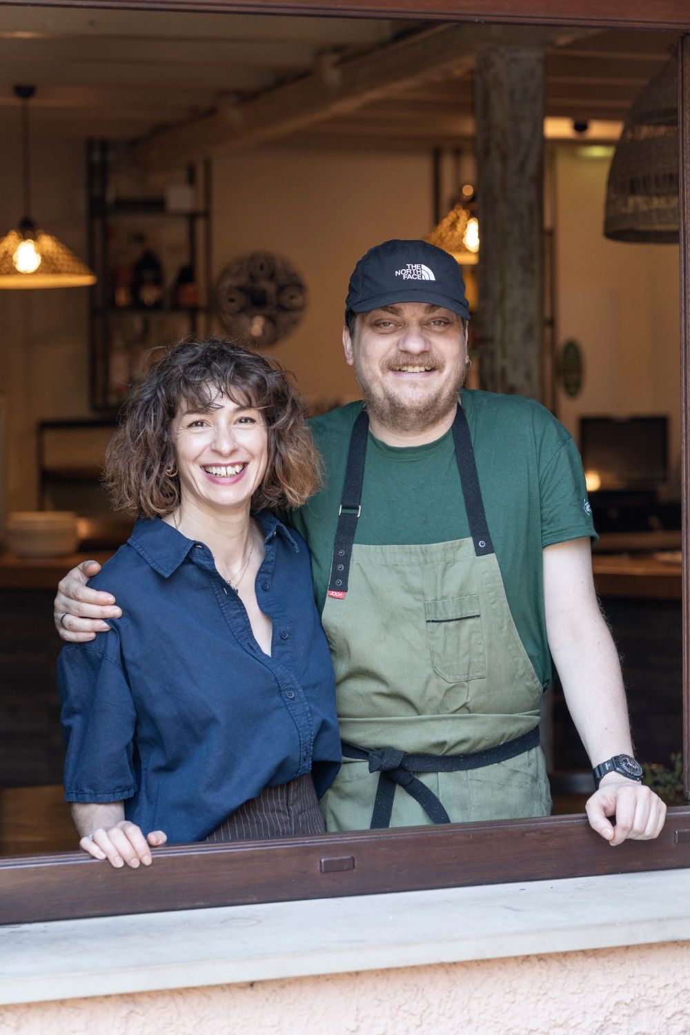 Fran Montes y Patricia Mera, del restaurante Texu.