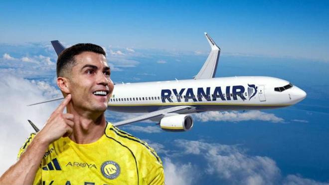 Ryanair tacha a Cristiano Ronaldo de egocéntrico: "¿No tiene compañeros de equipo?"
