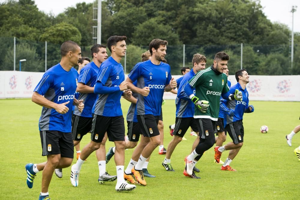 Entrenamiento del Oviedo