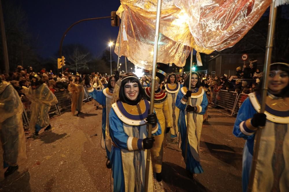 Cabalgata de Reyes 2019 en Gijón