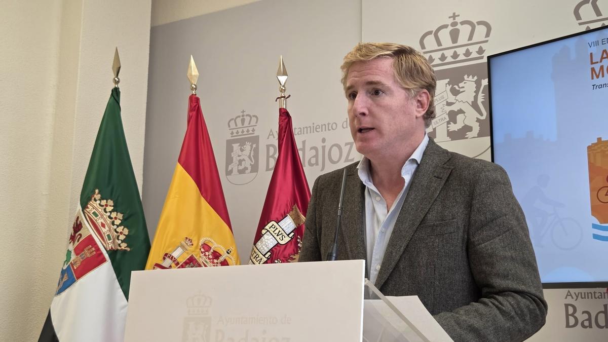 Archivo - El alcalde de Badajoz, Ignacio Gragera, en una imagen de archivo