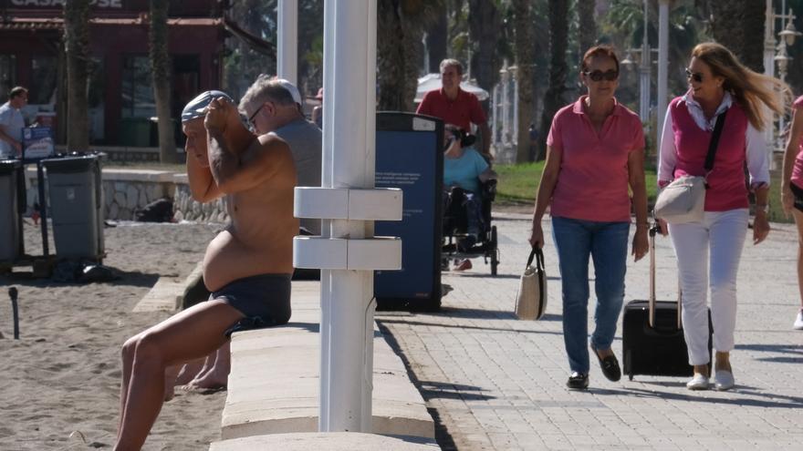 Málaga supera el máximo histórico en abril: 33,5 grados este lunes