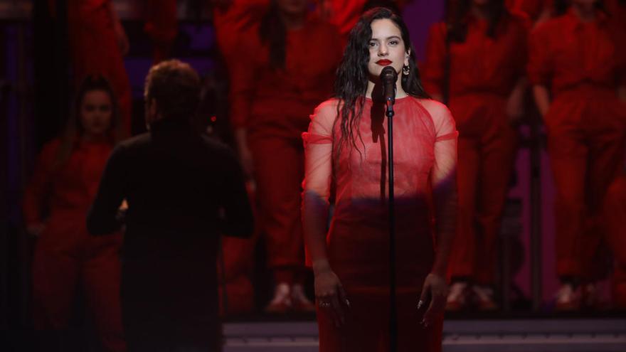 Rosalía en la última edición de los Premios Goya. // E.P.