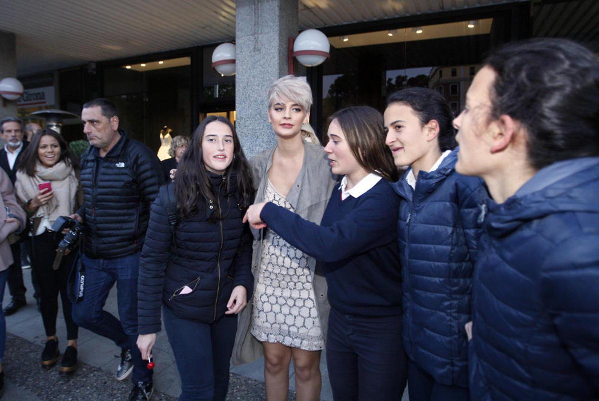 Laura Escanes va participar en la inauguració de la botiga de Rosa Clarà a Girona Laura Escanes va participar en la inauguració de la botiga de Rosa Clarà a Girona
