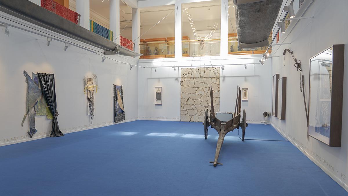 La artista gallega Elena del Rivero presenta en Madrid la exposición «La quema»