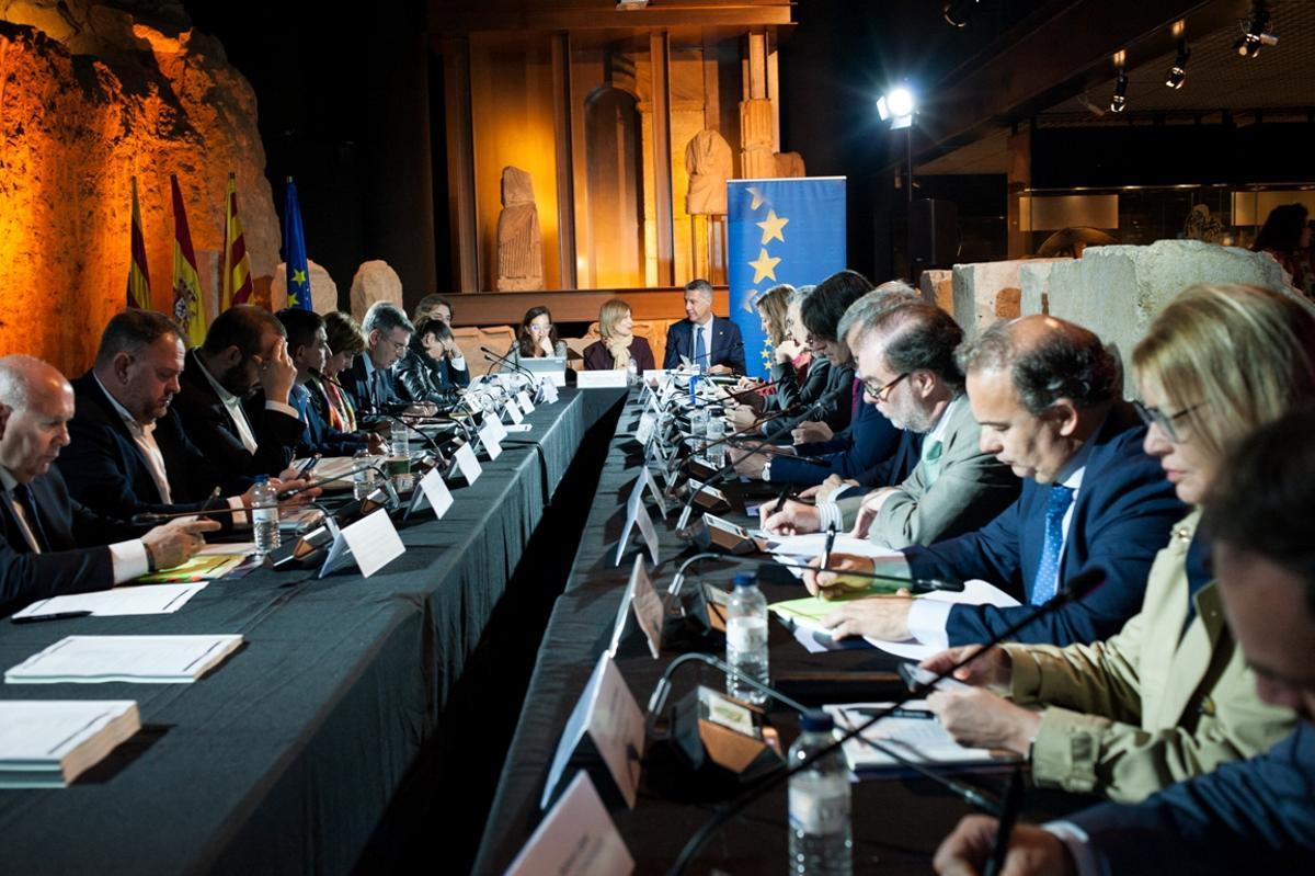 Junta de Gobierno de la FEMP en el Museu de Badalona.