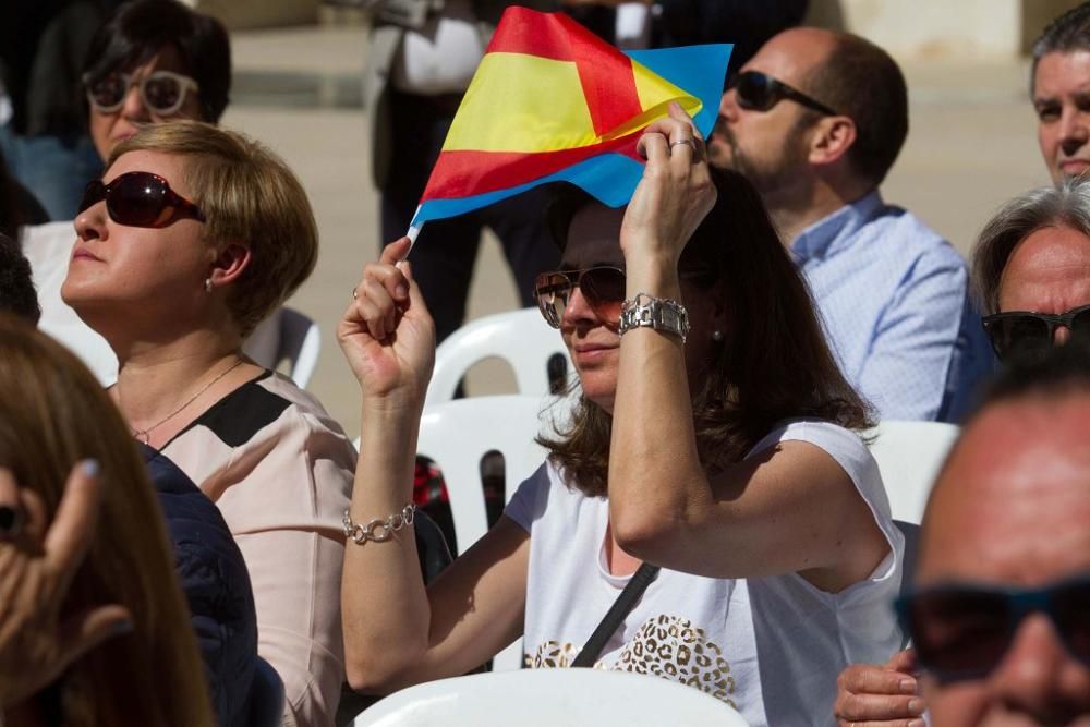 Acto de presentación de Noelia Arroyo como candidata a la alcaldía de Cartagena