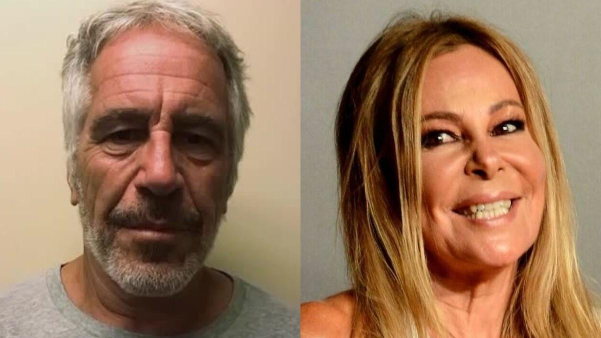Jeffrey Epstein y Ana Obregón