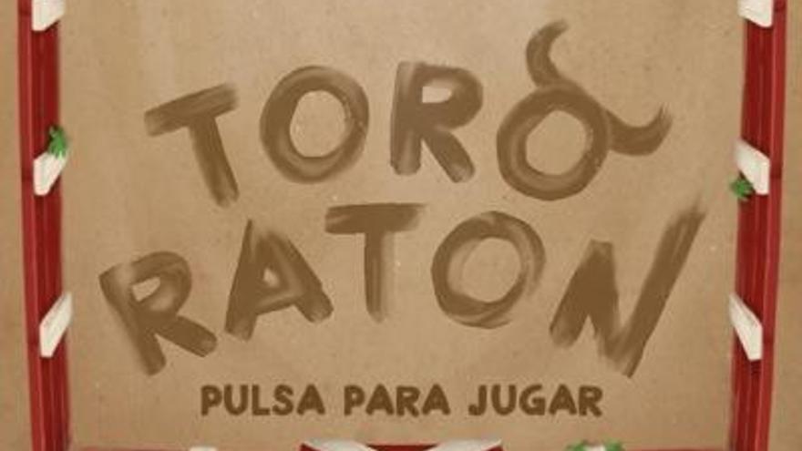 Pantalla de entrada al videojuego para móviles del «Toro Ratón»