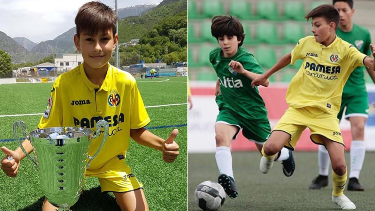 Brian en su etapa en el Villarreal.