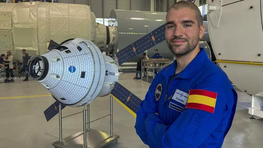 El astronauta español Pablo Álvarez sueña con la Luna