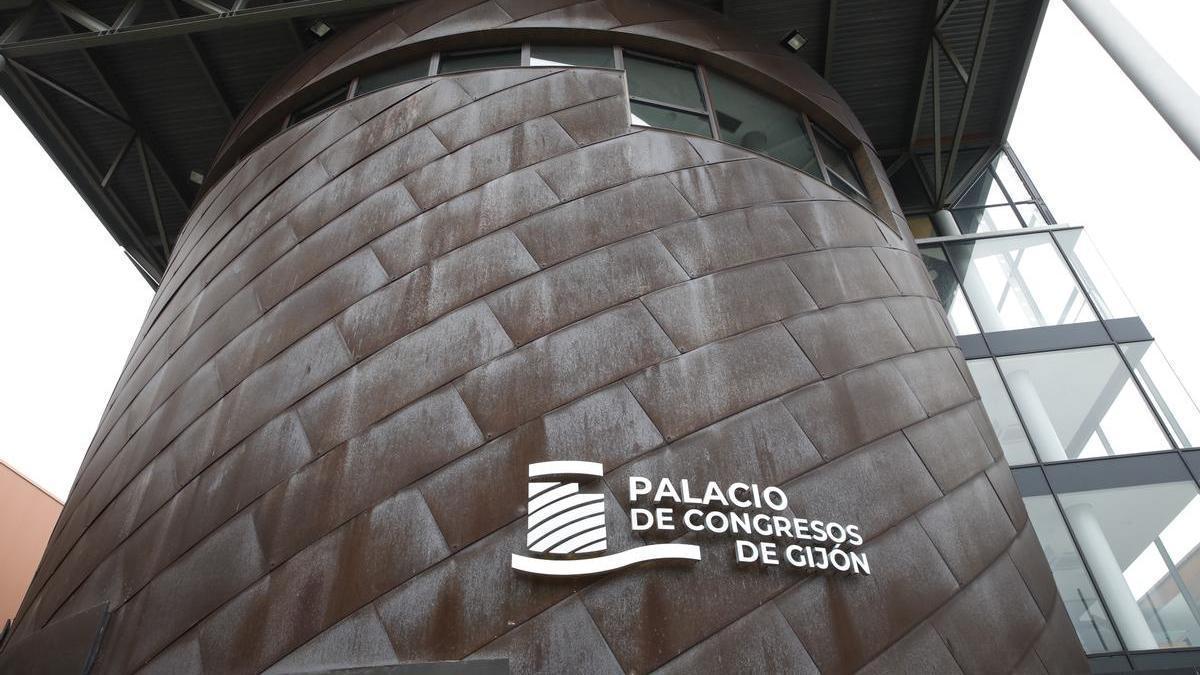 Nuevo letrero para identificar el Palacio de Congresos de la Feria de Muestras