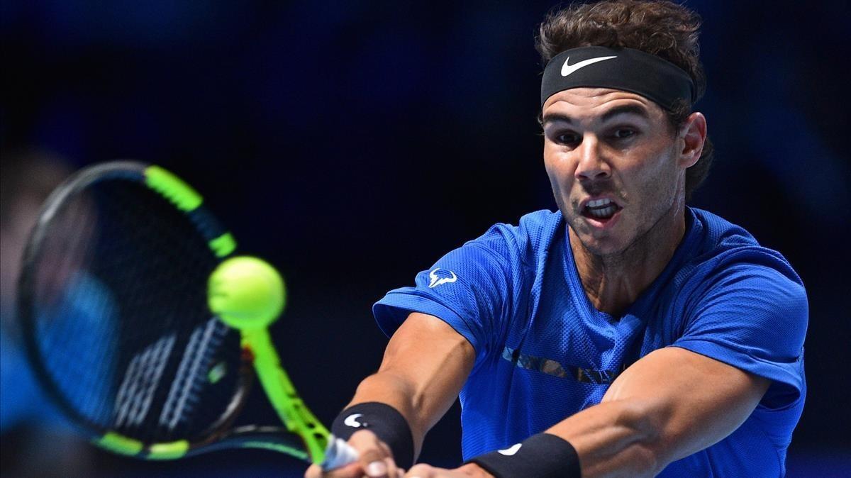 jcarmengol40934642 spain s rafael nadal returns against belgium s david goffin 171113213909