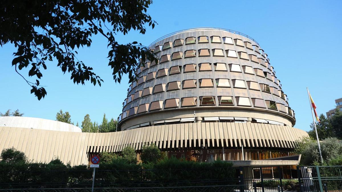 Sede del Tribunal Constitucional que ha dado la razón a una familia monoparental de Ibiza.