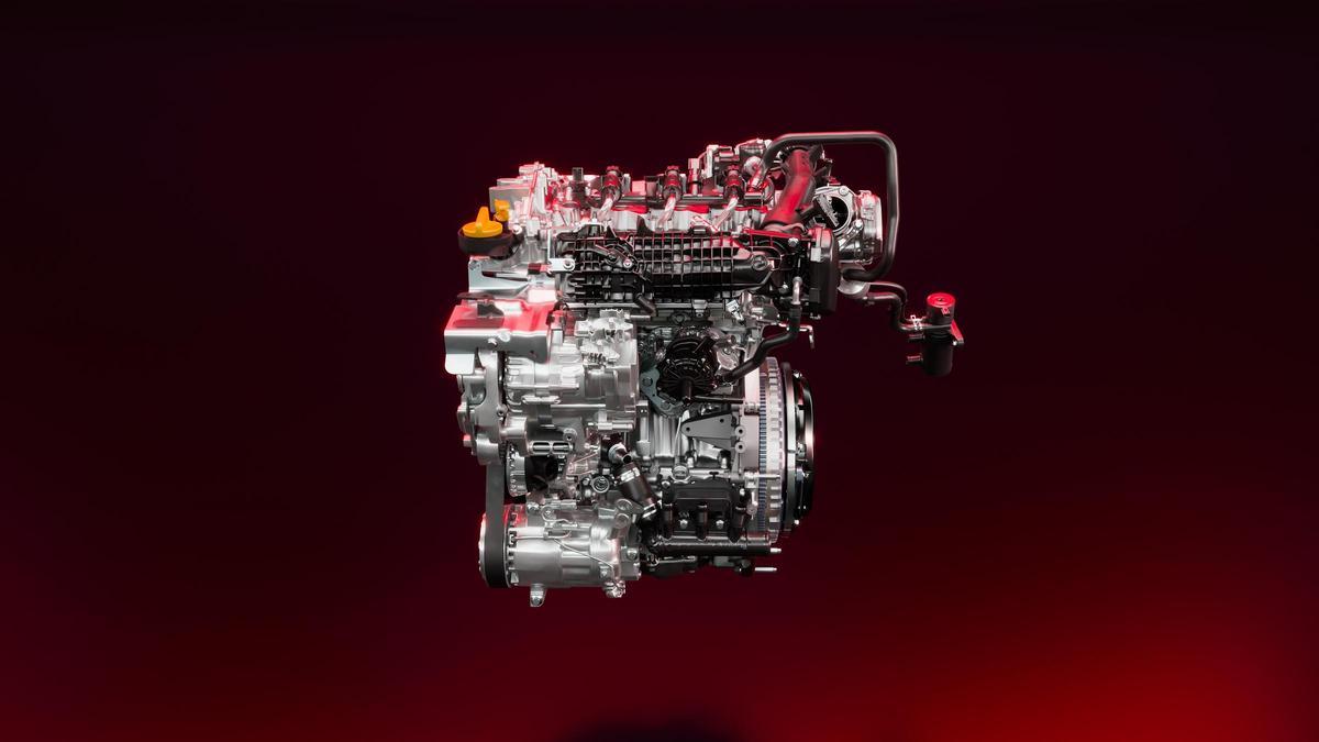 Motor del Renault Clio Techno Eco-G 120 con cambio EDC