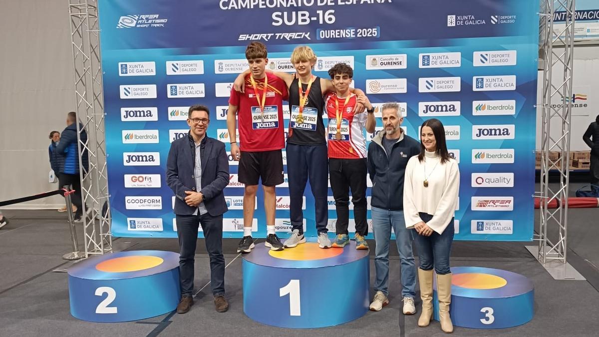Andrei Shevchenko, en lo más alto del podio