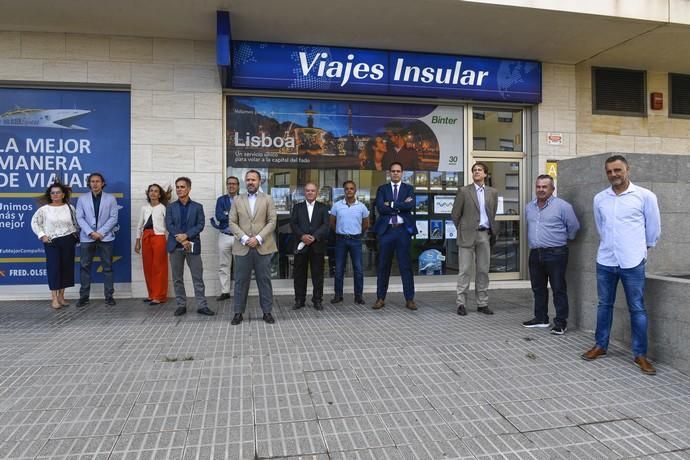 18-06-20 LAS PALMAS DE GRAN CANARIA. LA MINILLA.LAS PALMAS DE GRAN CANARIA. Presentación de la plataforma #MuéveteporCanarias.#MuéveteporCanarias. Una iniciativa que representa la alianza del sector para reactivar el turismo en las Islas con paquetes vacacionales para los residentes. Asistirán los responsables de las empresas participantes ((Viajes Insular, Binter, Fred Olsen, Cicar, Líneas Romero, THe Hoteles, HD Hoteles, Satocan Turistic, Coral Hoteles, Jardín de Tecina, Dreamplace Hotels & Resorts, R2 Hotels y PY Hotels & Resorts).. Fotos: Juan Castro  | 18/06/2020 | Fotógrafo: Juan Carlos Castro