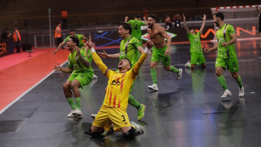 VIDEO | El Palma Futsal conquista la Champions: Las mejores imágenes del final del partido