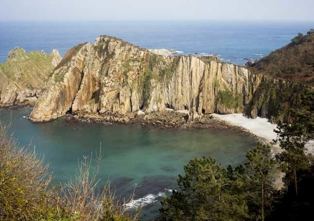 Playa del Silencio, en Asturias. Foto: GETTY IMAGES