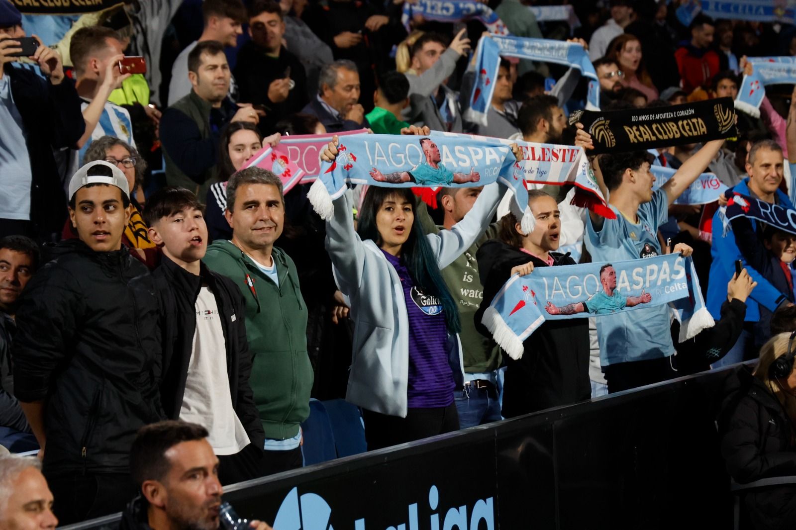 La previa del Celta-Elche, en imágenes: ambientazo en Balaídos