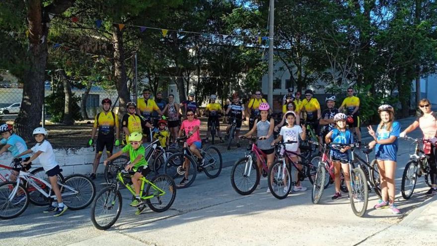 El Club Ciclista Lumpiaque celebra su particular día de la bicicleta