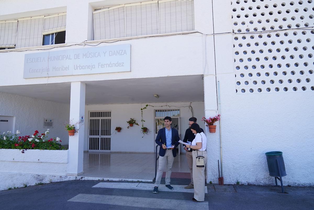 El Ayuntamiento de Coín reformará el interior y el exterior de la Escuela de Música y Danza Maribel Urbaneja.