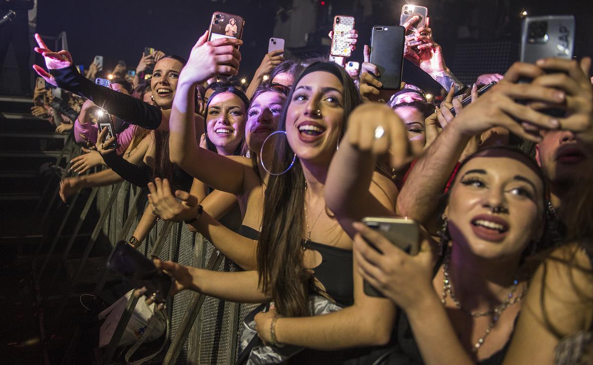 Yung Beef, durante el concierto de este viernes en Razzmatazz