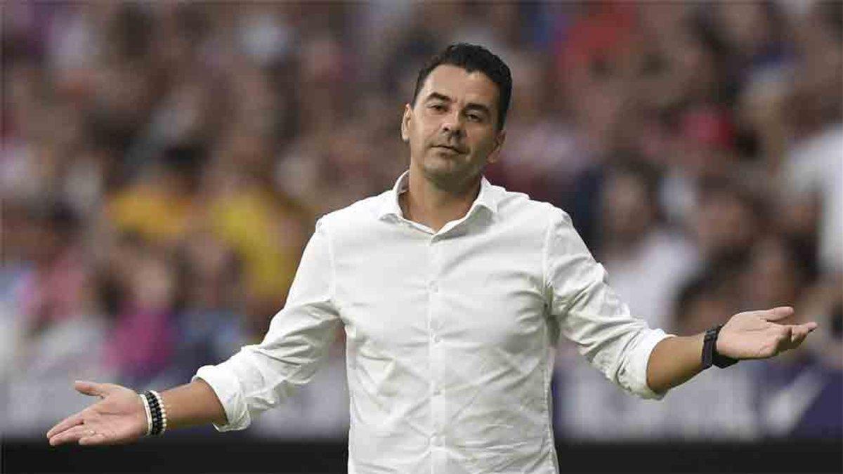 Míchel, entrenador del Rayo Vallecano