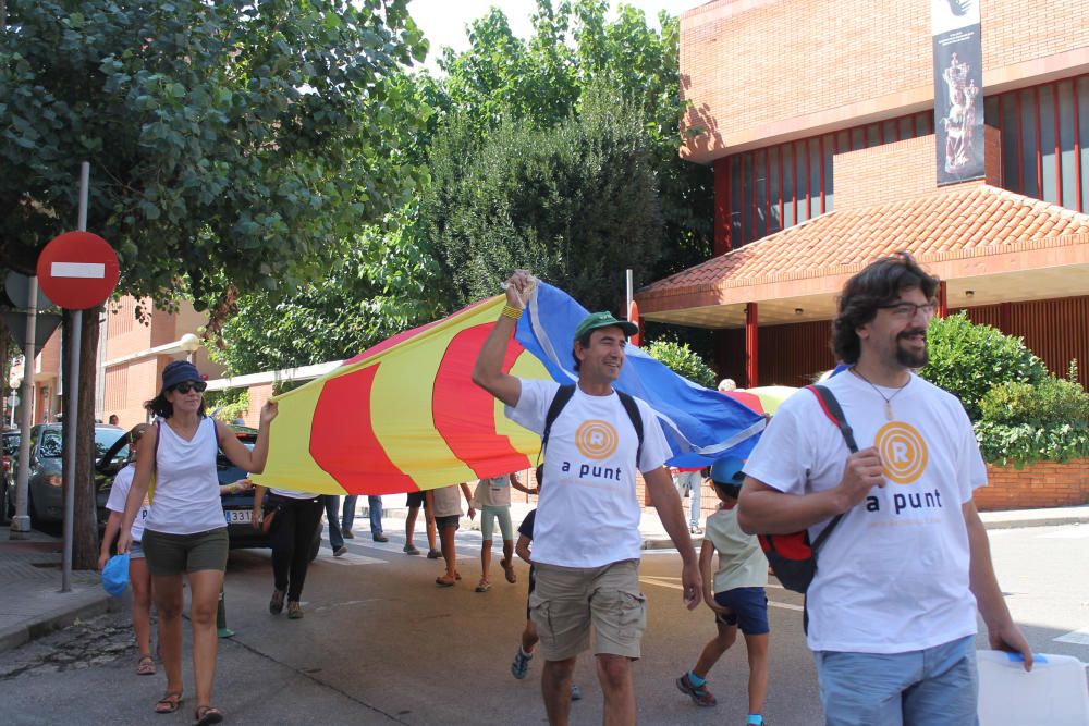 La delegació del Bages a la Diada de Berga