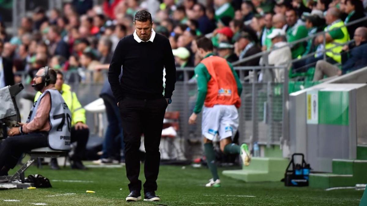 Òscar García admitió la profunda decepción que le supuso el 0-5 ante el OL