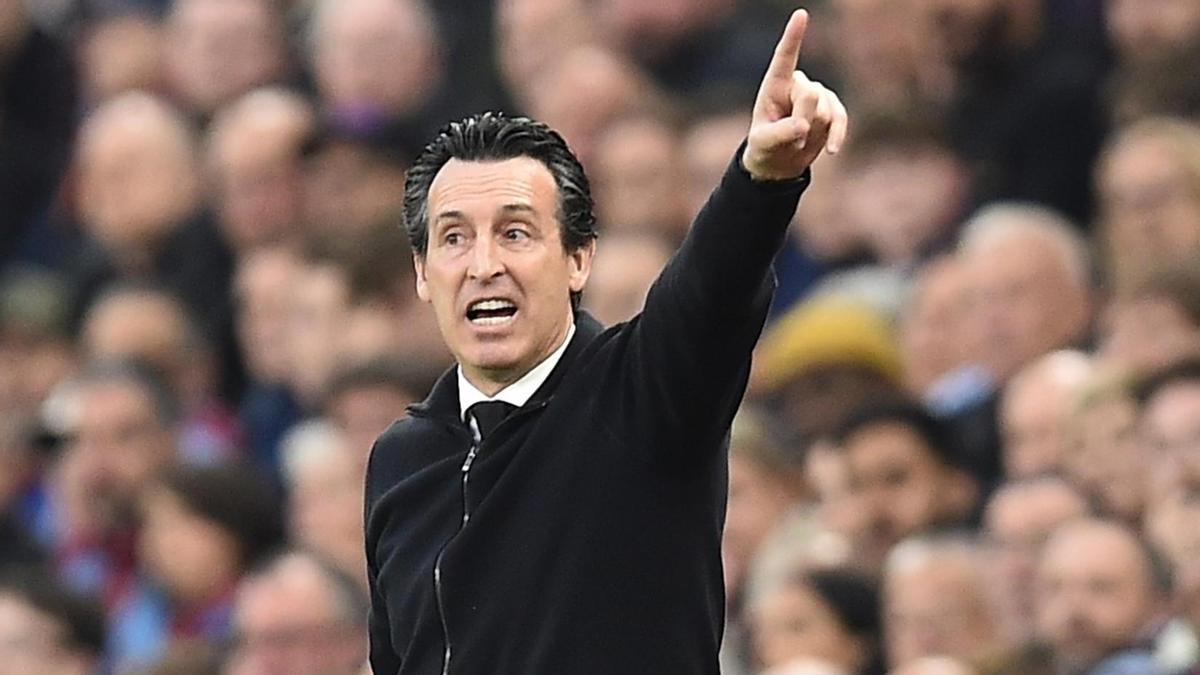 Unai Emery, entrenador del Aston Villa