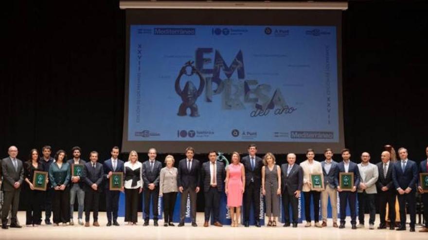La gala de Empresa del Año condecora a 9 empresas de Castellón