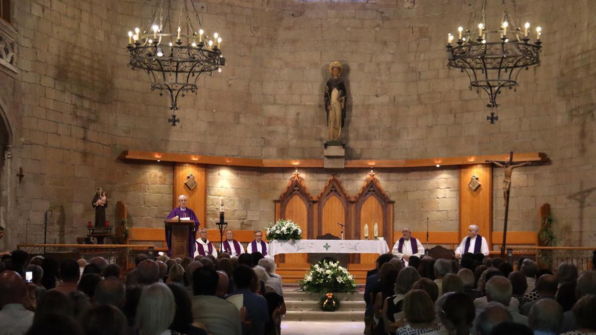 Cerimònia de comiat de Josep Vallverdú